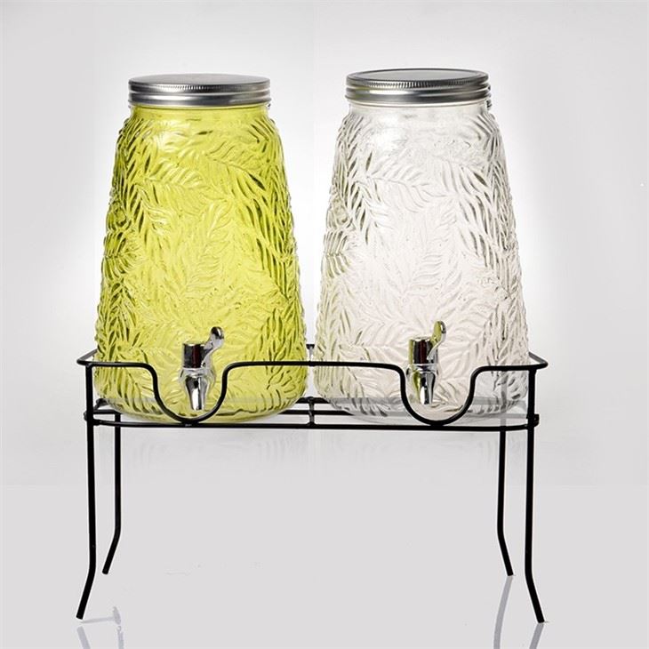 Glass Drink Dispenser in Kitchen & Dining