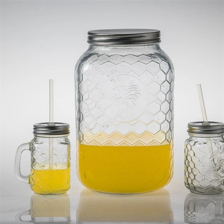 Glass Drink Dispenser in Kitchen & Dining