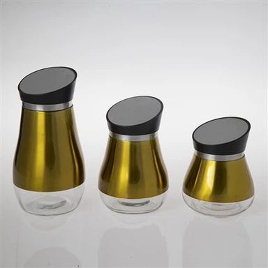 سٹینلیس سٹیل + گلاس اسٹوریج